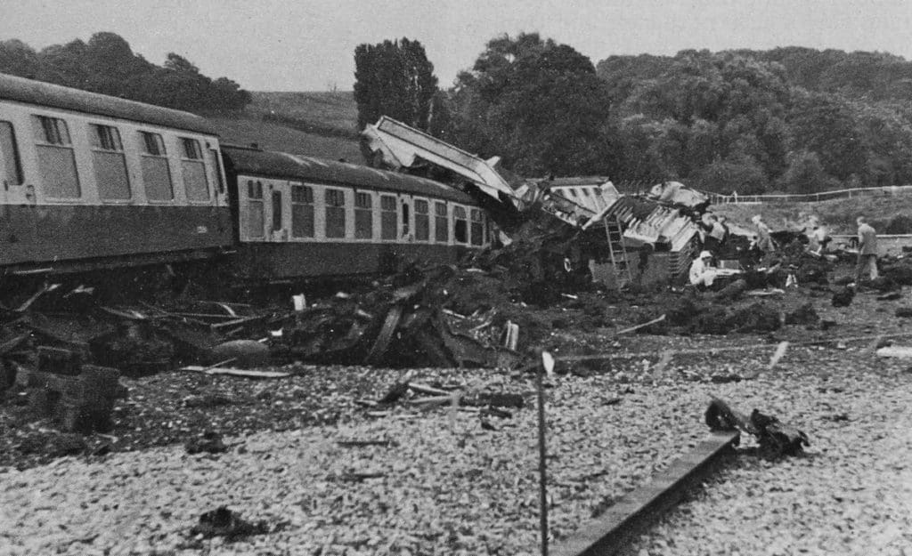 When British Railways deliberately crashed a train