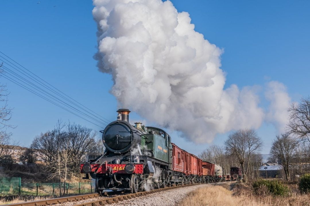 Free Video: Steam locomotives in action at Yorkshire heritage railway gala