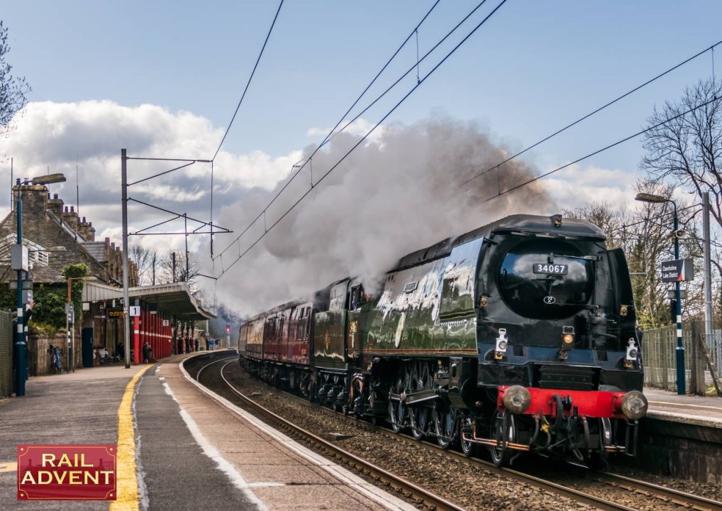 Steam locomotive 34067 Tangmere to visit Carlisle this Saturday