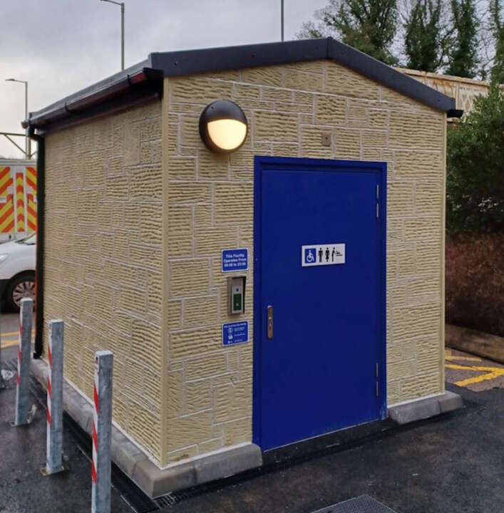 Relief all round for Broadbottom station toilet users
