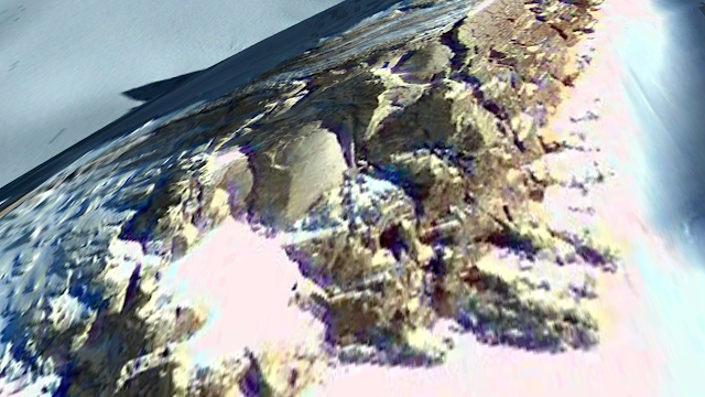 Ruins of an ancient fortress wall found in Antarctica