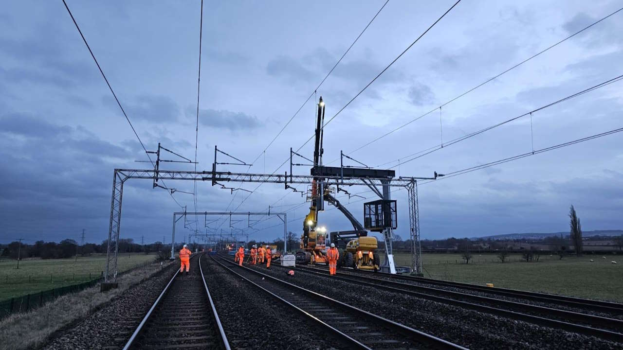 West Coast main line reopened after weekend signalling upgrades