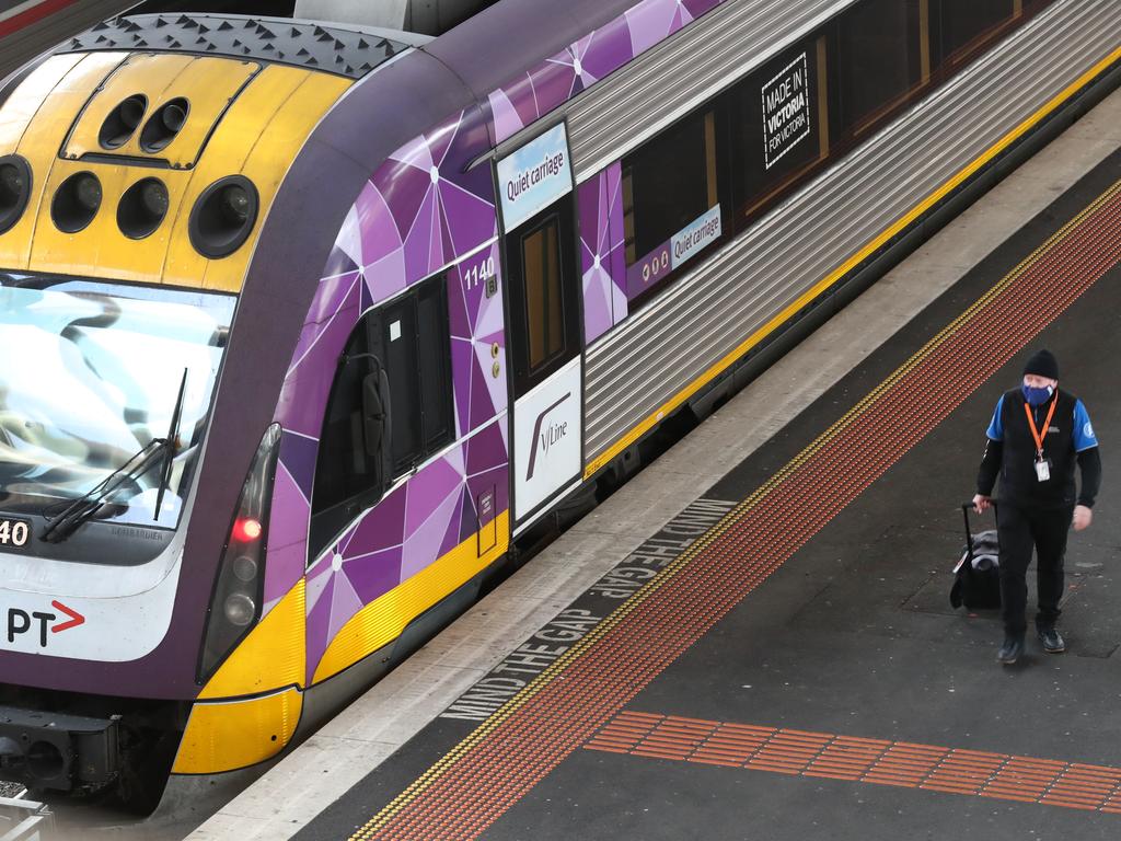 Problems installing new signalling as well as construction sector chaos have torpedoed timelines and will blow budgets. Picture: David Crosling