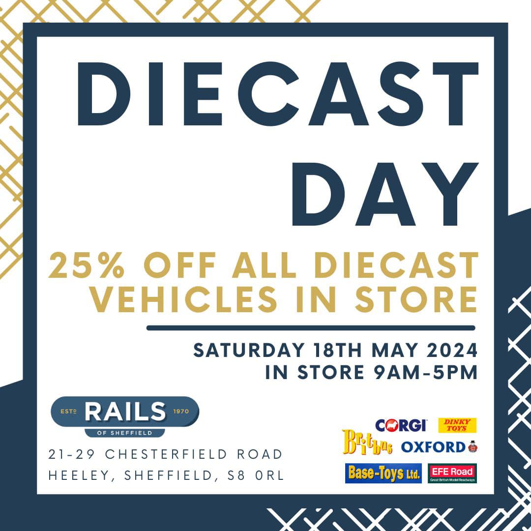📆 Upcoming Store Event – Diecast Day (25% OFF!)