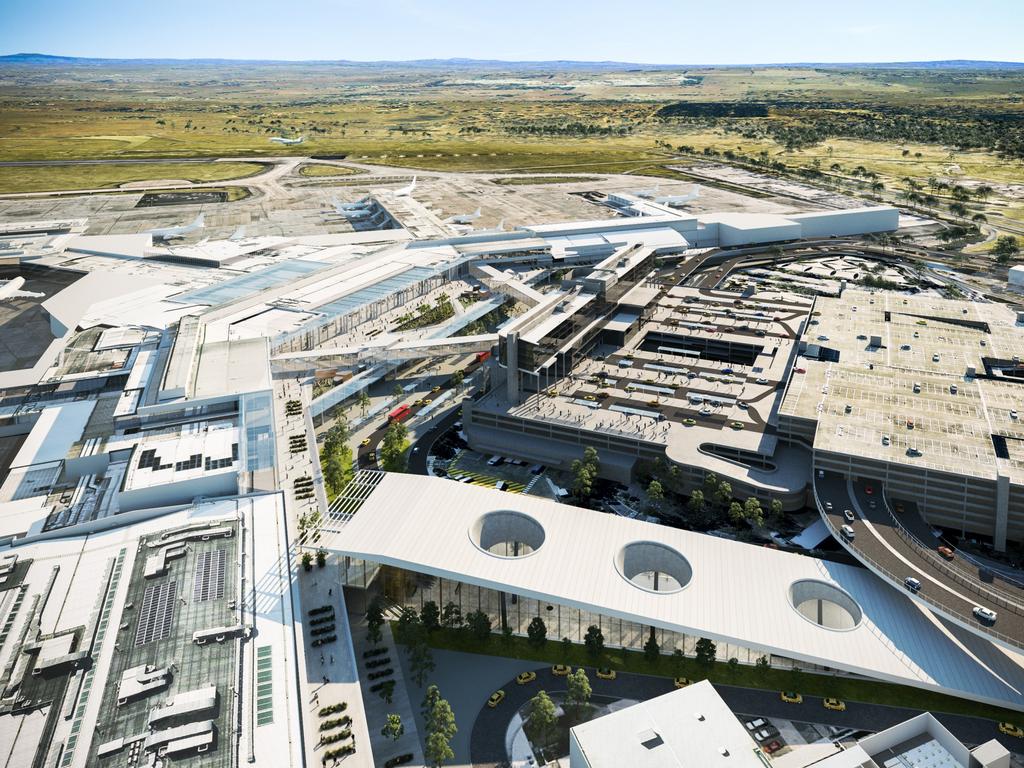 Treasurer Tim Pallas is expecting a delay of at least four years for Melbourne’s Airport Rail Link. Picture: Melbourne Airport