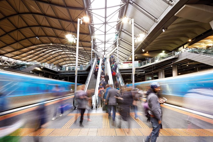Southern Cross Station escalator upgrade