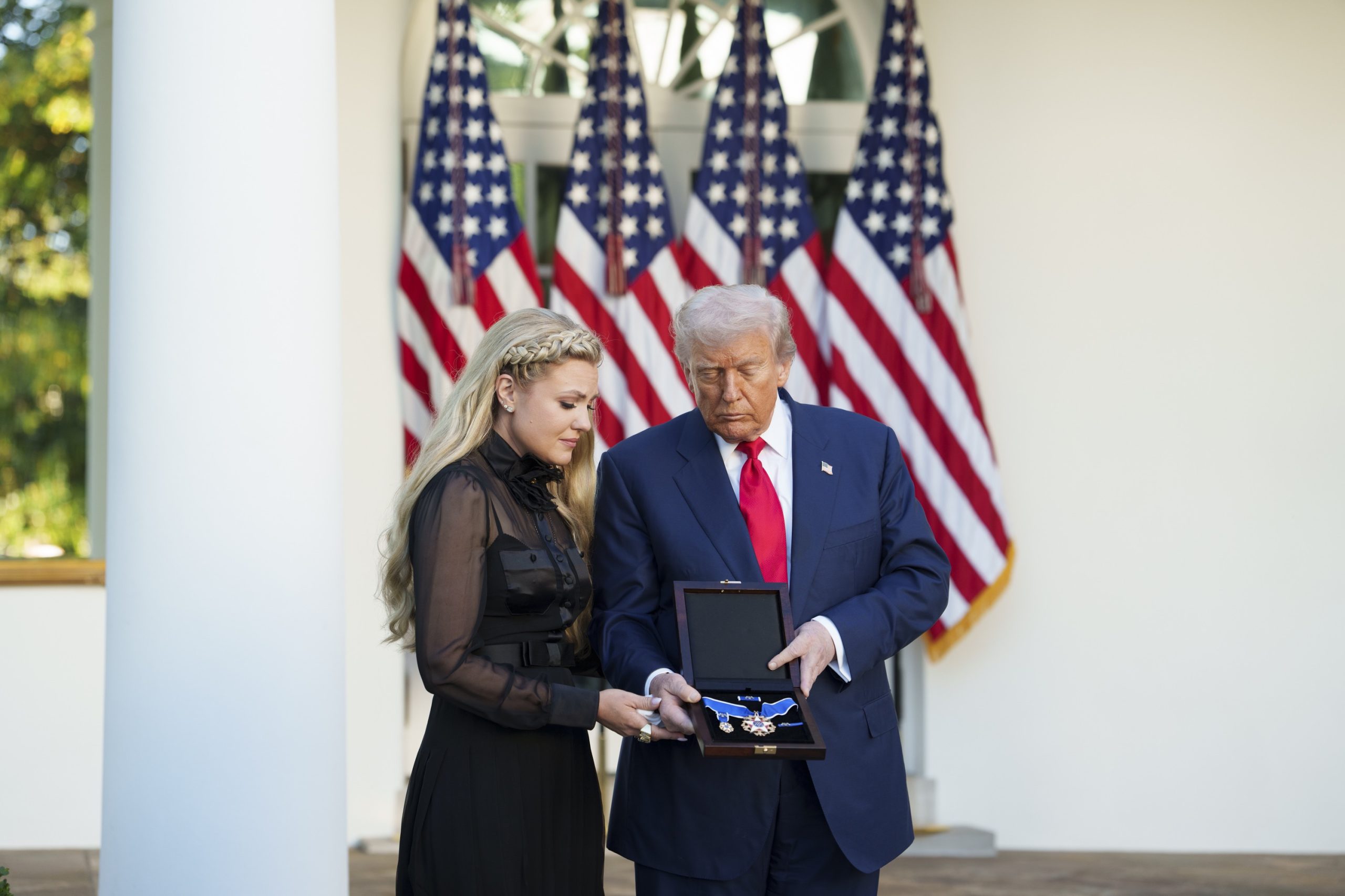 Trump Awards Posthumous Medal of Freedom to Charlie Kirk on His 32nd Birthday