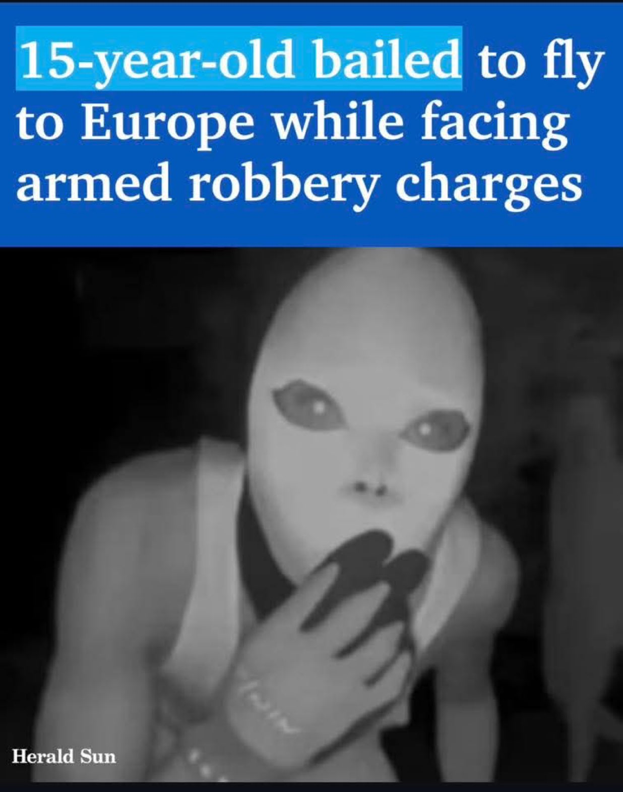 Judge bails 15 year old so he can take holiday to Europe