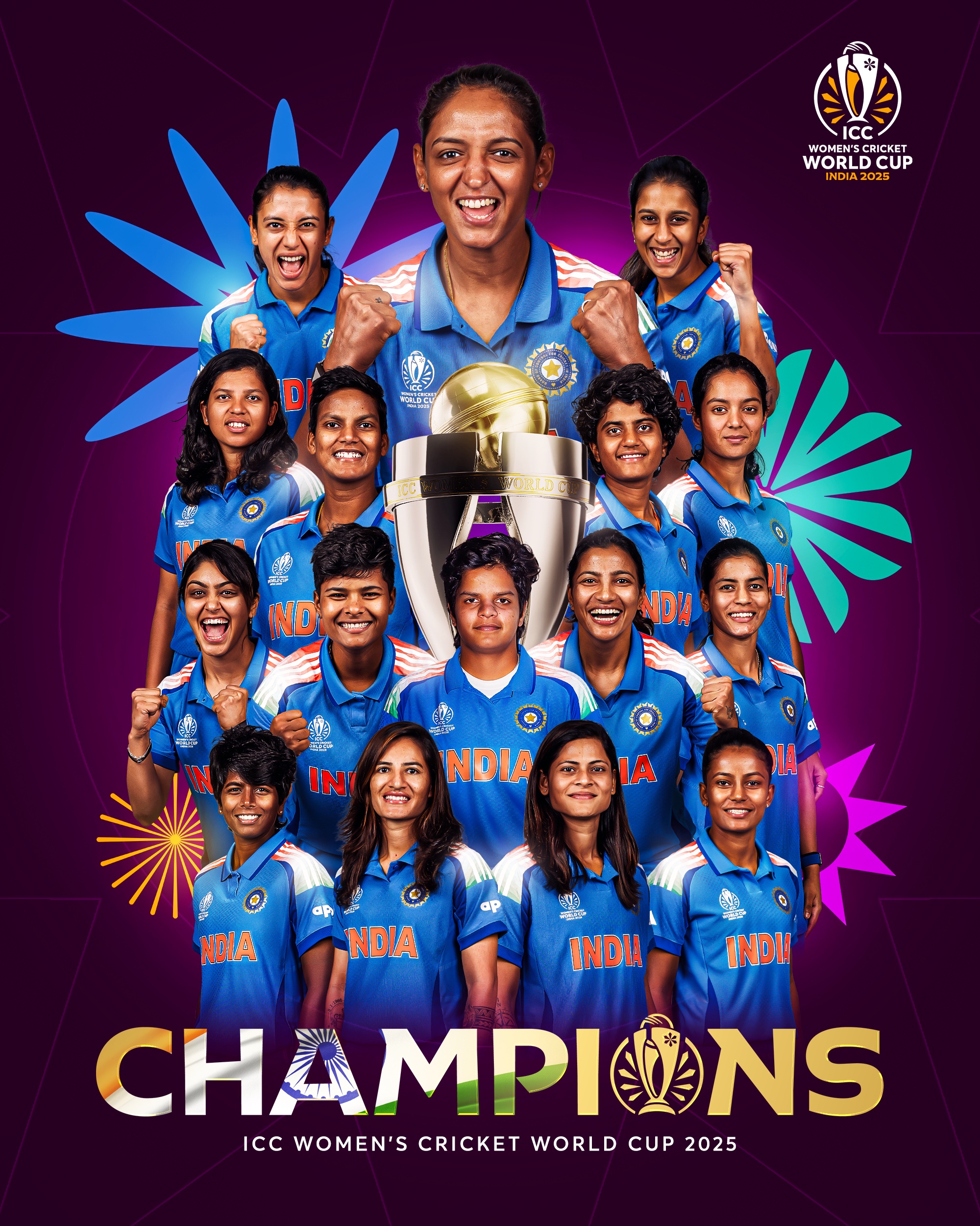 India Clinches Maiden Women’s Cricket World Cup with 52-Run Win Over South Africa