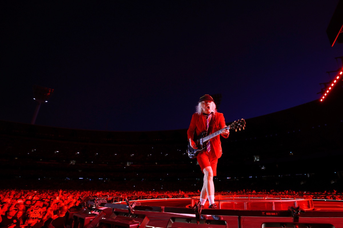 AC/DC returns to ‘ancestral home’ in scorching MCG set