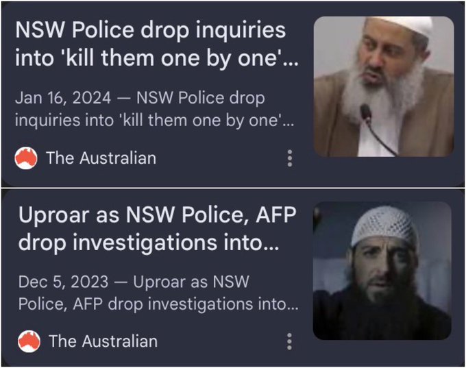 NSW police dropped inquiries into multiple hate preachers in 2023 / 2024