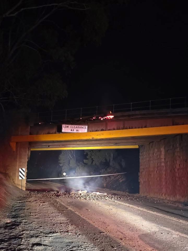 Damage to Bendigo Railway Line revealed