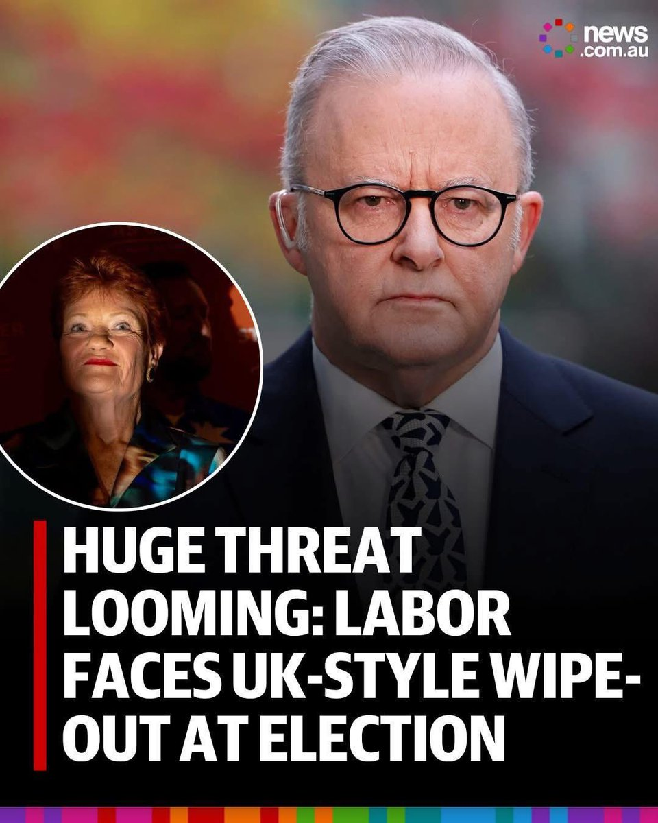 Incredibly a fresh Roy Morgan poll has One Nation on 32% and Labor on 28.5%