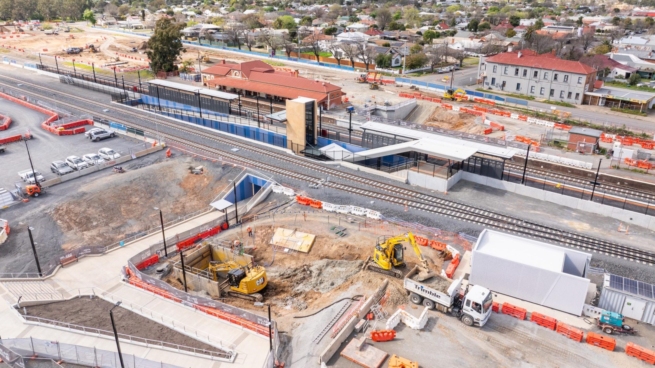 Benalla’s new rail precinct sparks concern over station design